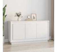 vidaXL Buffet blanc 102x35x55 cm bois d'ingénierie 831885