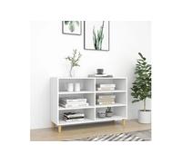 vidaXL Sideboard Blanc 103,5x35x70 cm Bois composite