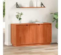 Buffet Blanc 111x34x60 cm Bois Massif de Pin Armoire Meuble Rangement vidaXL