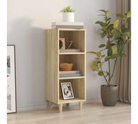 Buffet Blanc 34,5x32,5x90 cm Bois d'Ingénierie Armoire de Rangement vidaXL