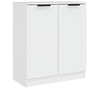 vidaXL Buffet Armoire de Rangement Organisateur de Maison Meuble de Rangement Armoire de Salon Intérieur Blanc 60x30x70 cm Bois d'Ingénierie