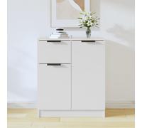 Buffet Blanc 60x30x70 cm Bois d'Ingénierie Armoire Meuble Rangement vidaXL
