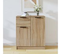 Buffet Blanc 60x30x70 cm Bois d'Ingénierie Armoire Meuble Rangement vidaXL