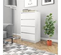 Buffet Blanc 60x35x98,5 cm Bois d ingénierie Blanc G