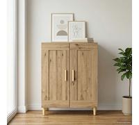 Buffet Blanc 69,5x34x90 cm Bois d'Ingénierie Armoire de Rangement vidaXL