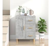 Buffet Blanc 69,5x34x90 cm Bois d'Ingénierie Armoire de Rangement vidaXL
