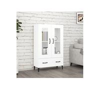 Buffet Sonoma Gris 70x31x115 cm Bois d'Ingénierie Armoire de Rangement vidaXL