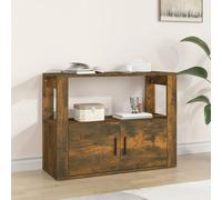 Buffet Blanc 80x30x60 cm Bois d'Ingénierie Armoire de Rangement Salon vidaXL