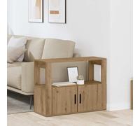 Buffet Blanc 80x30x60 cm Bois d'Ingénierie Armoire de Rangement Salon vidaXL