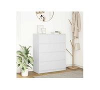 Buffet chêne artisanal 80x35x99 cm bois d'ingénierie vidaXL