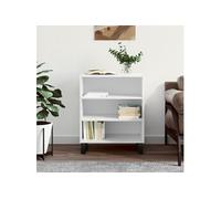 Buffet blanc brillant 57x35x70 cm bois d'ingénierie827142