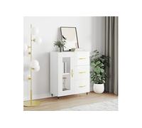 Buffet Armoire Latérale Meuble de Rangement Salon Bois d'Ingénierie vidaXL