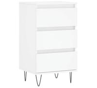 Buffet Blanc - CLOUD - 40x35x70 cm - bois d’ingénierie J3215