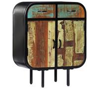 Buffet Bois de Récupération Massif Commode Armoire de Rangement Salon vidaXL