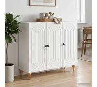 Buffet Bois d'ingénierie Armoire moderne Rangement cuisine Minimaliste vidaXL vi