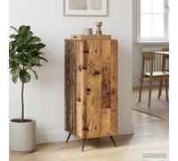 vidaXL Buffet Blanc brillant 33 x 34,5 x 90 cm Bois d'ingénierie
