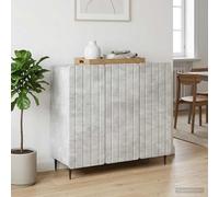 vidaXL Buffet Blanc 89 x 34,5 x 82 cm Bois d'ingénierie 894415