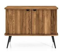 Buffet bois hêtre 2 portes amalfi 97x46 cm G