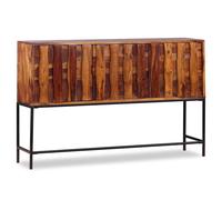 Buffet Bois Massif De Sesham 120 X 30 X 80 Cm Marron