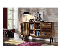 Buffet - Bois massif recyclé multicolore laqué - Inspiration Vintage - SIXTIES #101