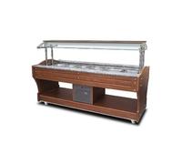 Buffet Central Réfrigéré Professionnel 6 GN 1/1 Mastro