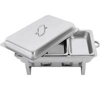 Buffet chafing-dish, 3 compartiments, inox