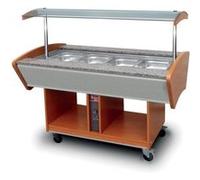 Buffet Chaud Central 4 bacs GN 1/1 Furnotel 1 G