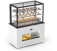 Buffet Chaud Série Integra Sahara avec Vitrine Supérieur Accès Arrière 1150 / 1720 mm Sayl