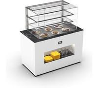 Buffet Chaud Série Vision Chaleur Sec avec Vitrine Supérieur L 1390 Sayl