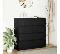 Buffet chêne artisanal 100x35x99 cm bois d'ingénierie vidaXL