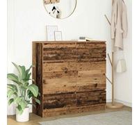 Buffet chêne artisanal 100x35x99 cm bois d'ingénierie vidaXL