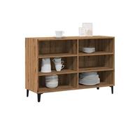 Buffet chêne artisanal 103,5x35x70 cm bois d'ingénierie 856453