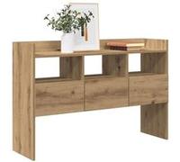Buffet chêne artisanal 105x30x70 cm bois d ingénierie Marron G