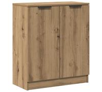 Buffet chêne artisanal 60x30x70 cm bois d ingénierie