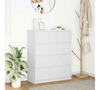 Buffet chêne artisanal 80x35x99 cm bois d'ingénierie vidaXL