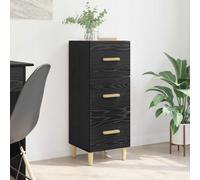 vidaXL Sideboard Chêne noir 34,5 x 34 x 90 cm Bois composite