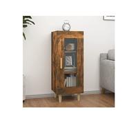 Buffet Chêne fumé 34,5x34x90 cm Bois d'ingénierie817426
