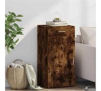 vidaXL Buffet Chêne fumé 45x42,5x93 cm Bois d'ingénierie Multicolore
