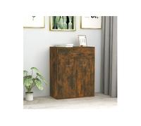 vidaXL Buffet 815375 Chêne fumé 60x30x75 cm Bois d'ingénierie