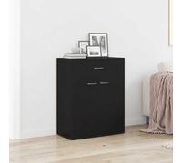 Buffet Chêne Fumé 60x30x75 cm Bois d'Ingénierie Armoire Rangement vidaXL