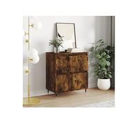 Buffet Chêne fumé 60x35x70 cm Bois d'ingénierie831209