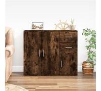 Buffet Chêne fumé 91x29,5x75 cm Bois d ingénierie ch G