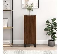 Buffet Chêne marron 34,5x34x90 cm Bois d ingénierie Marron G