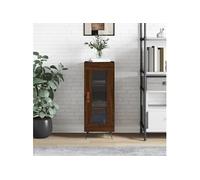 Buffet Chêne marron 34,5x34x90 cm Bois d'ingénierie828771