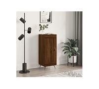 Buffet Chêne marron 34,5x34x90 cm Bois d'ingénierie830419