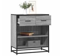 Buffet chêne marron 68x35x76 cm bois d'ingénierie armoire de rangement vidaXL