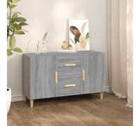Buffet Chêne Sonoma 100x36x60 cm Bois d'Ingénierie Armoire de Rangement vidaXL