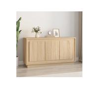 vidaXL Buffet chêne sonoma 102x35x55 cm bois d'ingénierie 831888