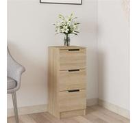 Buffet Chêne sonoma 30x30x70 cm Bois d ingénierie Ch G