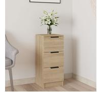 Buffet avec tiroir avec stockage Bois d'ingénierie Cabinet de salon en vidaXL vi